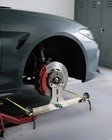 Wheel Toe Alignment Tool Kit Toe Plates W  Tape Measures Car Truck Suv Diy Us