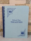 Vintage 70s School Day Treasure Photo Album Scrapbook Blue Pockets In Box Unused