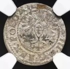 Poland  King Sigismund Iii  1587-1632  Silver Billon Solidus 1s  1623 Ad  Ngc Xf