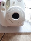 Fuji Instax Mini 8 Fujifilm Instant Film Camera White  With Case--tested--
