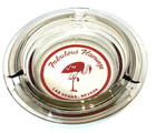 Vintage Glass Ashtray Fabulous Flamingo Hilton Hotel Las Vegas Nv Casino