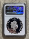 2022 Niue  2 Star Wars Mandalorian Classic Boba Fett Ngc Pf70 Uc Fr 1 Oz Silver