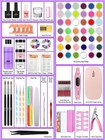 Quaferen Professional Acrylic Nail Kit For Beginners 81-in-1 