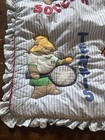 Vintage 1991 Paddington Bear By Nojo Crib Bedding Blanket Quilt