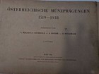 Osterreichische Munzpragungen 1519-1938 Austrian Coinage German Book Set 1948