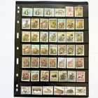 Large South Africa Stamp Lot  208  Rsa Collection Mint And Used Vintage Stamps