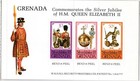 Grenada Stamp Scott  792a  792b  Queen s Silver Jubilee  Complete Booklet Scv 4