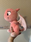 Neopets Pink Shoyru Plush Stuffed Animal 2008 Jakks Pacific 11    Series 2 Y2k Toy