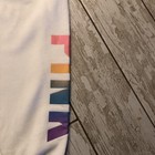 Victoria s Secret Pink Heritage Lounge Sweatpants W pocket Logo White Small Nwt