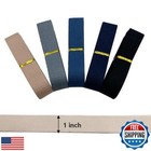 Dortrue 1 Inch Heavy Cotton Webbing 12 Yards 6 Colors Mixed Webbing Straps Fo