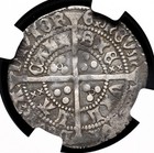 England  Henry Vi  1422-1461  Hammered Silver Groat  Calais  S-1836  Ngc F15