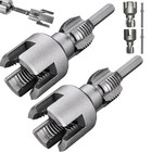 2pcs Integrated Internal   External Pipe Threading-tool pvc Pipe Threader Kit