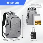 Travel Laptop Backpack 15 6 Inch Usb Charging Port Water Resistant Anti Theft Ba