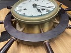 Schatz Ship Clock Nautical Bell Ships Wheel Germany