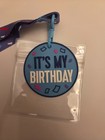Royal Caribbean Cruise Ship   It s My Birthday Lanyard W  Card Holder   Blue New