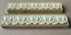 Inglaterra - 2 Antique Art Nouveau Majolica Border Tile C1900