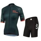 Cycling Jersey Woman Clothes Mountain Bike Cycling Shorts Bicycle Clothing Set 