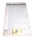 Day Runner Today Daily Non-dated Refill 30 Pages Classic Edition 061-120 3 Ring