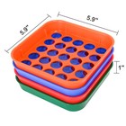 Essential Coin Sorters Tray  4 Color-coded Sorting Tray
