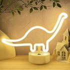 Dinosaur Neon Sign Dino Light Led Dinosaur Neon Light Room Decor For Warm White