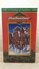 1999 Budweiser Holiday Beer Stein Century Of Tradition Lidded Signature Edition