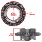 Front Differential Kit For Polaris Sportsman 550 850 2009-2014 1332963 1332470