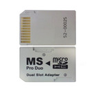 5pcs Psp Memory Card Sleeve Dual Tf Card To Ms Memory Stick Supports Up To 64gb