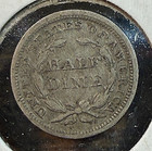 1853 Arrows Seated Liberty Half Dime Super Original Xf Chrc