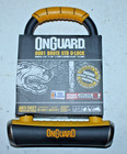 On Guard 8001 Brute Std Bike U-lock Black Moped Motorcycle Protection 16 8mm Nwt