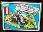 Vintage 1975 Ideal Evel Knievel Stunt World Fold Out Stunt World Set W  Vehicles