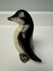 1920 s Antique Hand Carved   Painted Wood Penguin Figurine