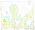 Vintage Nautical Chart   14969 Lake Superior Munising Harbor 1976
