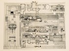 Frank Lloyd Wright Husser House   Architectural Drawing    Art Print 1899