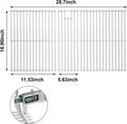 Utheer Cooking Grates For Nexgrill Replacement Parts 28 7     White 