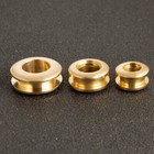 Heavy Duty Brass Grommets Eyelet Screw Fix For Leather Diy