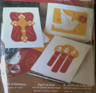 Bucilla Paper Stitches Felt Card Kit 84900 Spirit Of Christmas Set Of 3 New Os 