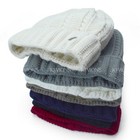 Knit Slouchy Cuff Baggy Beanie Blank Winter Hat Cap Skull Beret Ski Unisex