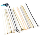 200pcs Metal Head Pins Flat Ball Eye 16   50mm For Diy Jewelry Making Findings