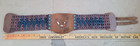 Vtg 40s Jeweled Studded Motorcycle Kidney Belt  Harley Indian Mc 30s Leather