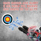 Gel Splat Blaster Double Rotating Barrel Gatling Of Emerbu Lite Series - Led Lig