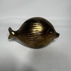 Ben Seibel Jenfredware Brass Fish Bank