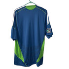 Adidas Seattle Sounders Mls Soccer Jersey Size Xl 2010 Away Fc Blue Green