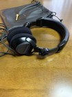 Technics Rp-dh1200 Dj   Monitoring Headphones Black With Carrying Case Tested