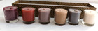 Pier 1 Candle Harvest 2015 Fragrance Collection Box Of 6 Glass Jar 1 4 Oz Fall