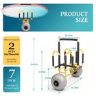 Kayak Cart Paddle Board W wheels For 2 Sup Canoe Boat Carrier Trolley Dolly