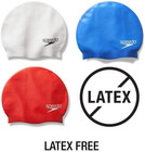 Speedo Swim Cap Silicone One Size  Black 
