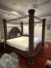 Used 4 Piece Bedroom Set In King Size
