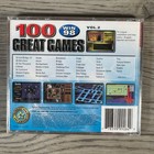 100 Great Games Vol  2 Pc Windows 95 98 Me 2000 Xp Vista Classic Collection