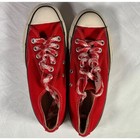 Vintage Converse All Star Basketball Mens Pro Oxford Red 1-9102 Nos In Box Sz 7