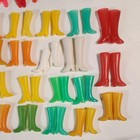 Vintage Barbie Shoes Boots Lot 43 Pairs Go Go Boots Heels Mattel